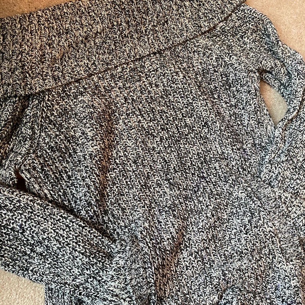 Off the shoulder sweater